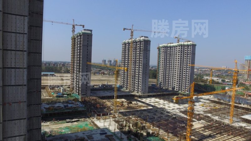 67朝夕尽争不负所望滕州上善家园10月工程进度播报